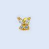 Unisex Fairy Zircon Studs: Ear, Nose, Tongue & Lip Piercing Jewelry