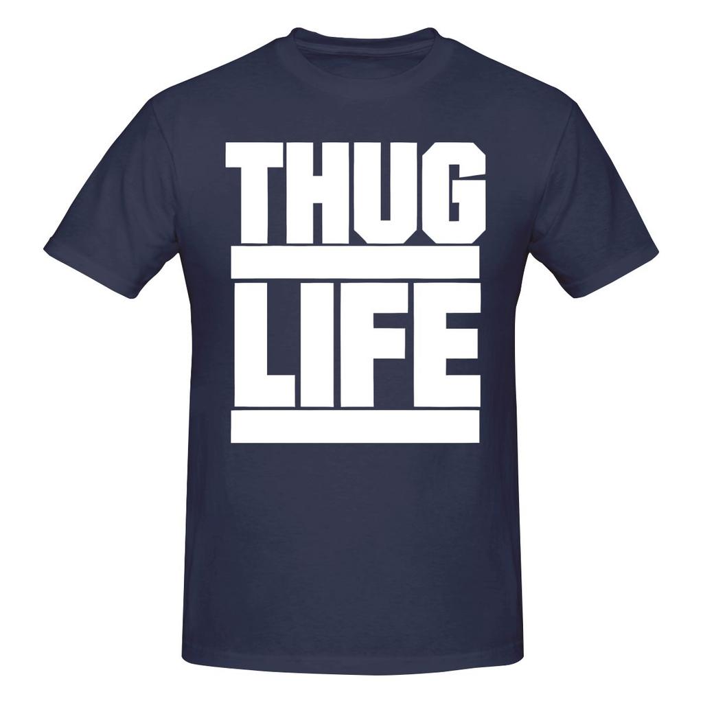 Tupac 2pac Thug Life Ed Not Easy To Deform Tshirt Urban Light Mature Faderesistant Tshirt