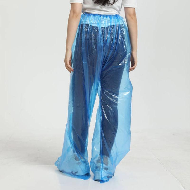 1PC Pack Foot Outdoor Travel Waterproof Rainpants Disposable Supplies Rain Pants Clear Raincoat