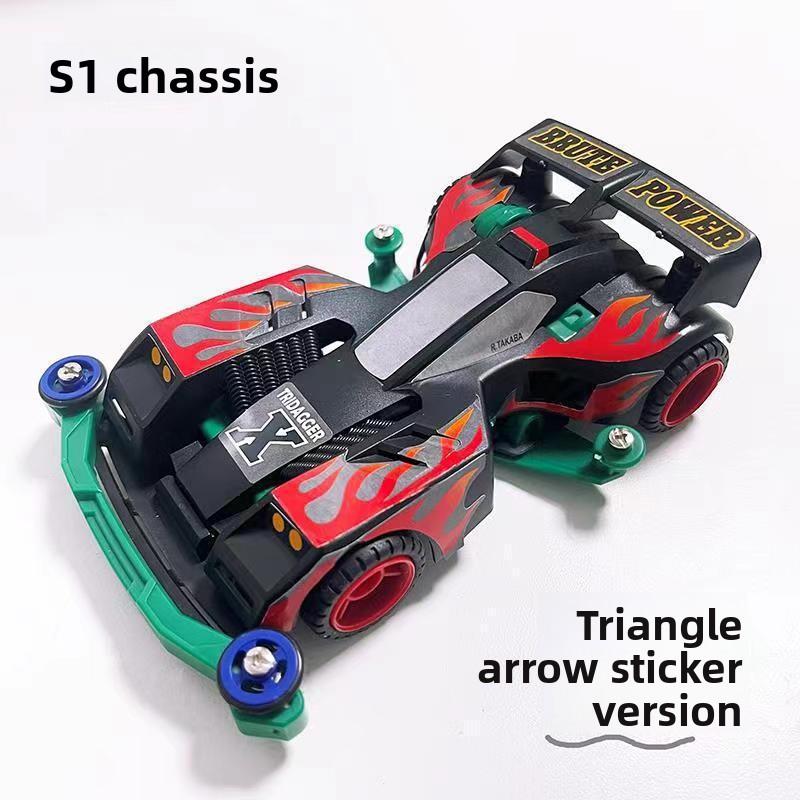 Spider King Mini Four Wheel Drive Car, Super Model Car Assembly Ratio 1/32, Classic Spider Racing Toy Collection and Gifts