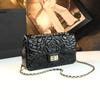 Camellia Premium Texture Chain Bag Light Luxury Design Shoulder Messenger Bag Commuter Versatile