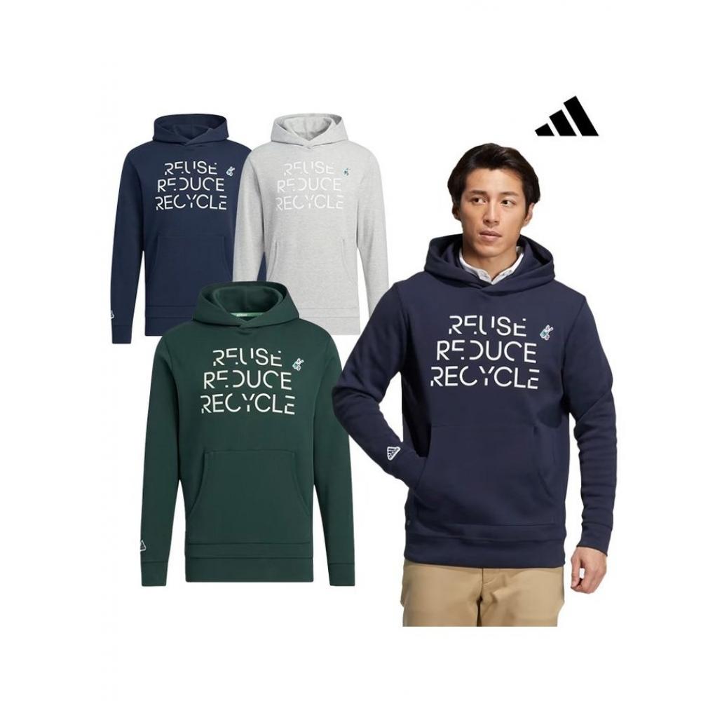 

Adidas Мужская толстовка с капюшоном Playgreen Hg5783 Hg5785 Hg5786 Grey/M