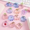 10/20Pcs Kids Birthday Party Favors Prizes Guest Gifts Mini Transparent Fruit Mochi  Stress Relief Toys