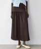 Masimodutti Fluid Midi Combination Skirt