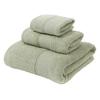 Towels & Washcloths 3 Piece Towel Sets Bath Face Hand Sage Green