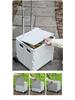 Compact Folding Shopping Cart for Groceries and Camping