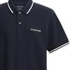 Coach Ss25 Solid Cotton Classic Logo Polo Shirt Men tops Navy-Blue CO817-RF2