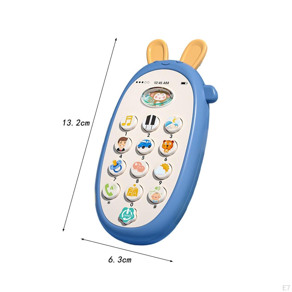 Baby Phone Toy Christmas Gifts Educational Portable Boys Girls Teething Toys pink