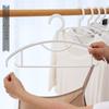 Non-Slip Wide Shoulder Plastic Clothes Hanger - Traceless, No Deformation, Ideal for Coat Drying