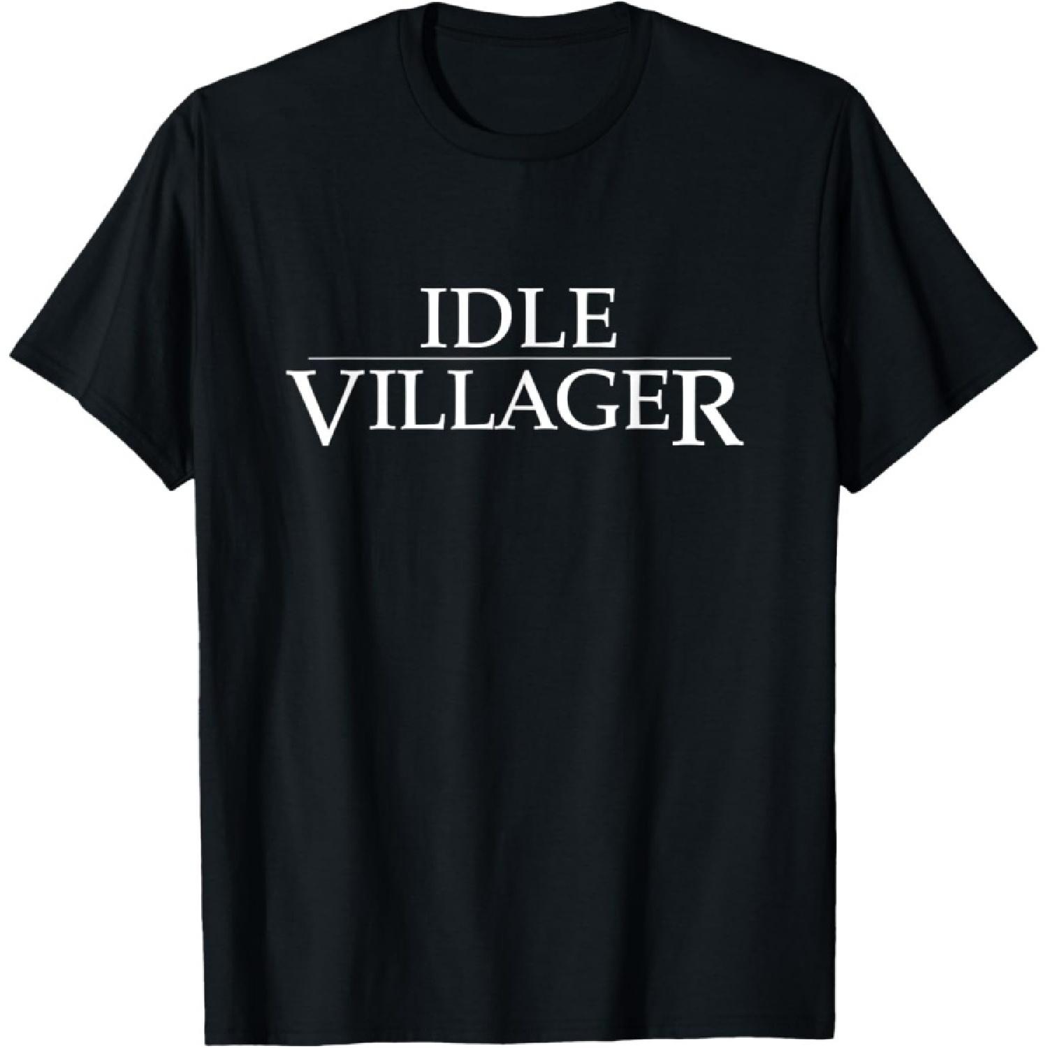 

Wololo Idle Villager Real Time Strategy Game T-Shirt S чёрный