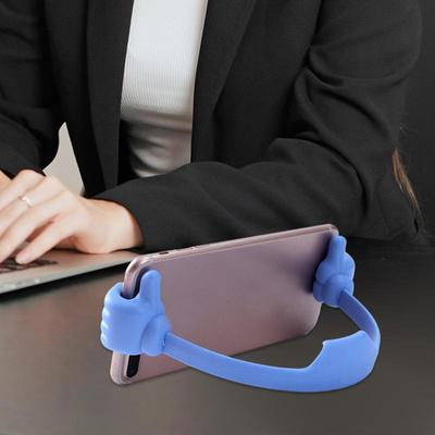 Supporto per Cellulare a Forma di Pollice in Su Supporto da Scrivania Pigro Universale Flessibile Supporto Universale per Tablet Smartphone Per IPhone Samsung Xiaomis
