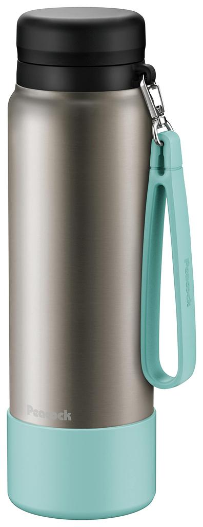 Peacock Thermos Industry Peacock Water Heat Cold Vacuum Insulated Ice Stop Wide Compatible with Sports Comes with Sports Matte Clear MC (The-peacock)