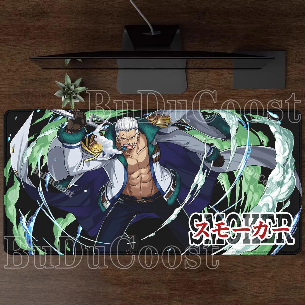 Luffy Roronoa Zoro One Piece Gaming XXL Mouse Pad anime HD printing Mousepad PC Keyboard overlock Non-Slip base Office Desk Mat