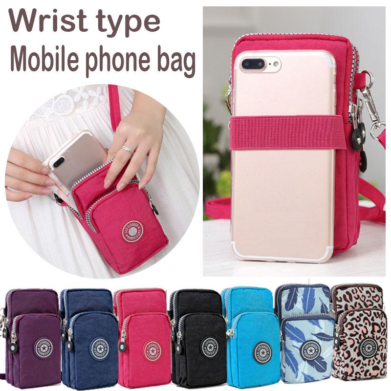 Mini Universel Vertical Tactile Touch Window Epaule Porte-Monnaie Sac For 6 Inch