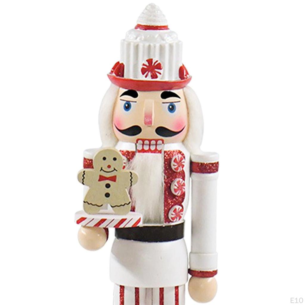 Classic Wooden Nutcracker Figurine for Festive Home Decor