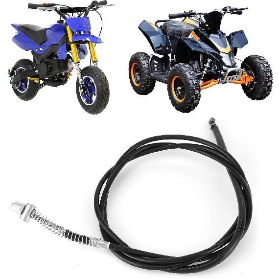 Aramox Rear Brake Cable, Universal Rear Drum Brake Cable 75.6in Fit for GY6 Chinese Scooter Mopeds 250c