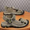 Fashion New Men's Sandals Summer Genuine Leather Sandals Men Outdoor Casual Lightweight Beach Sandals Fashion Men's Sneakers Large Size