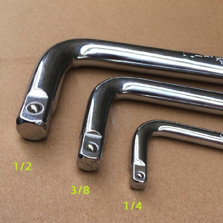 Klucz płaski typu L Wszechstronne i trwałe narzędzie 1/2"/1/4"/3/8" do zestawów nasadek