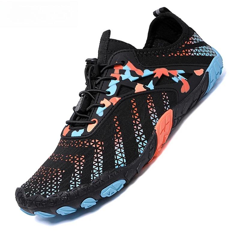 Unisex Szybkoschnące Buty do Wody Oddychające Barefoort Sneakersy do Brodzenia po Plaży Lekkie Antypoślizgowe Buty do Sportów Wodnych na Surfing Wędkarstwo