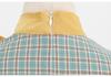Retro Hepburn Plaid Dress with Lace-Up Bow and Stand Collar, Christmas Edition