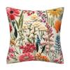 Flower Pattern Pillow Covers 3D Embroidered Throw Pillow Covers New Cushion Covers  Home Decor
