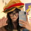 Fashionable Cute Versatile Funny Burger Hat Party Casual Personalized Hat