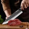 Professional Kitchen Knives Cooking Bread Knife Steak Knife Family Dinner Knife Wooden Kitchen Sharp Stainless Steel Cutting Knife