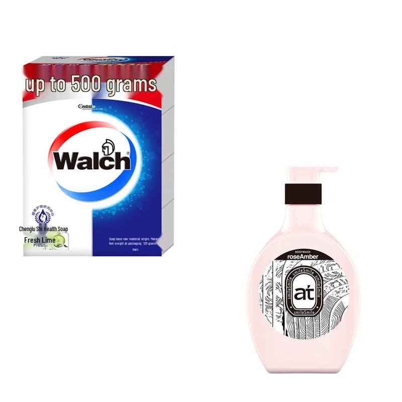 Walch Ebony Rose Shower Gel & Fresh Lime Soap Set