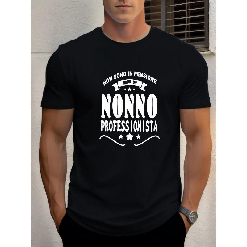 

European size Men s Graphic Summer Casual Crew Neck Short Sleeve T-Shirt for Men Fashionable Funny Tee Tops for Men S чёрный