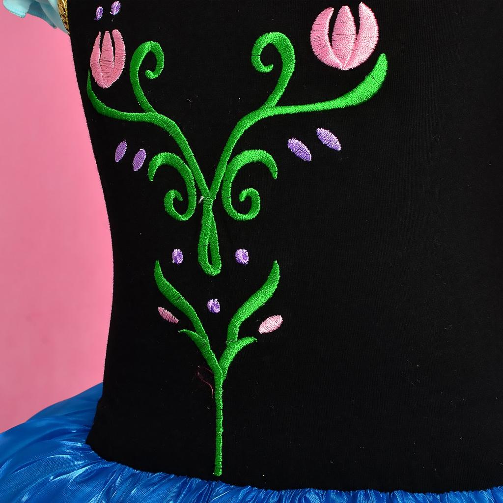 Kids Girls Snow Princess Ballerina Costume Skirt Cosplay Costume Age 2 [Dressy Daisy]