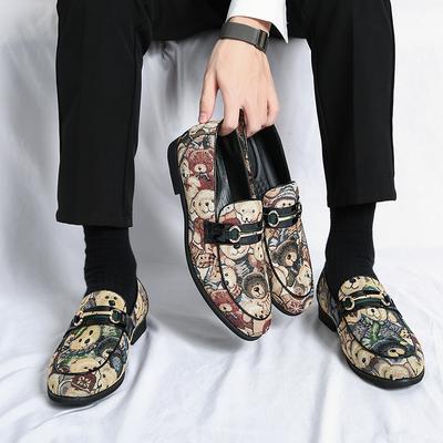 Mocassini in Pelle da Uomo Antiscivolo Scarpe Piatte da Passeggio Traspiranti per Esterno Slip-on Scarpe Casual da Uomo Lavoro Ufficio Guida Scarpe da Ginnastica taglia47