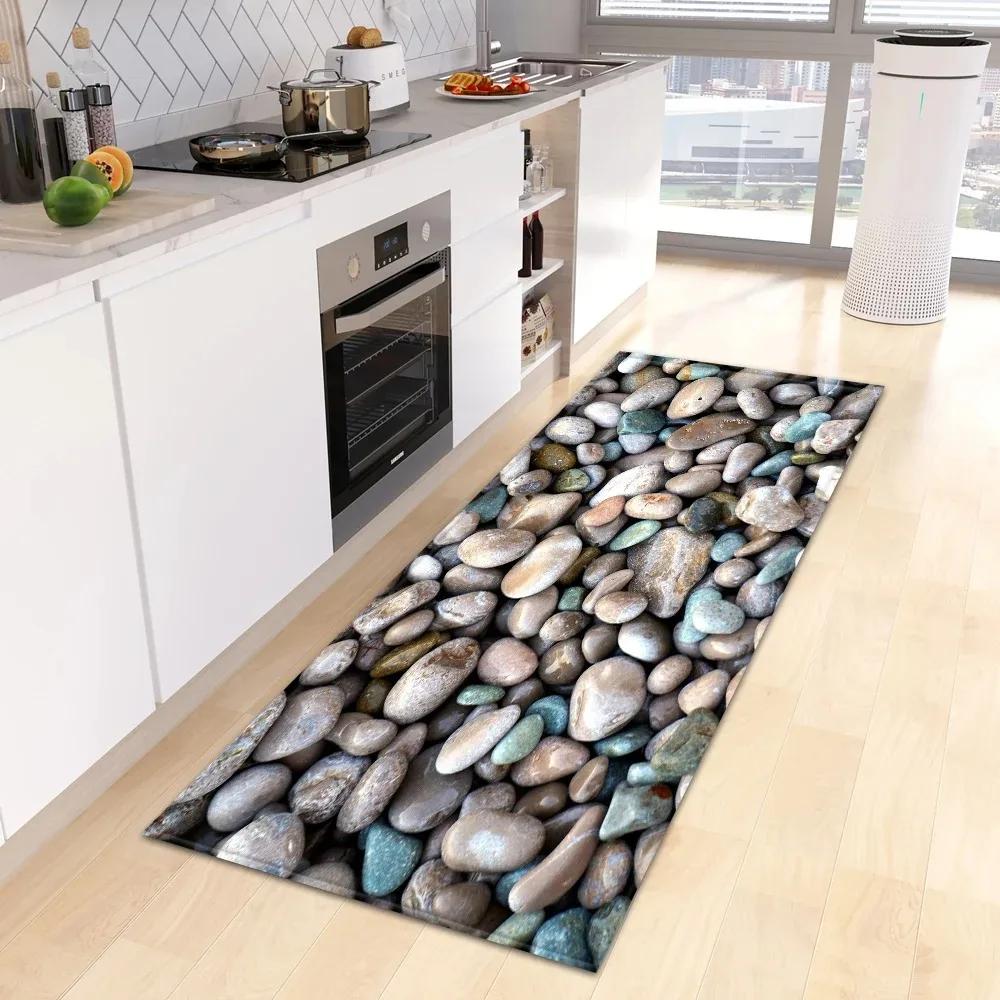 Pebble Pattern Home Kitchen Floor Mat Door Front Decoration Floor Mat
