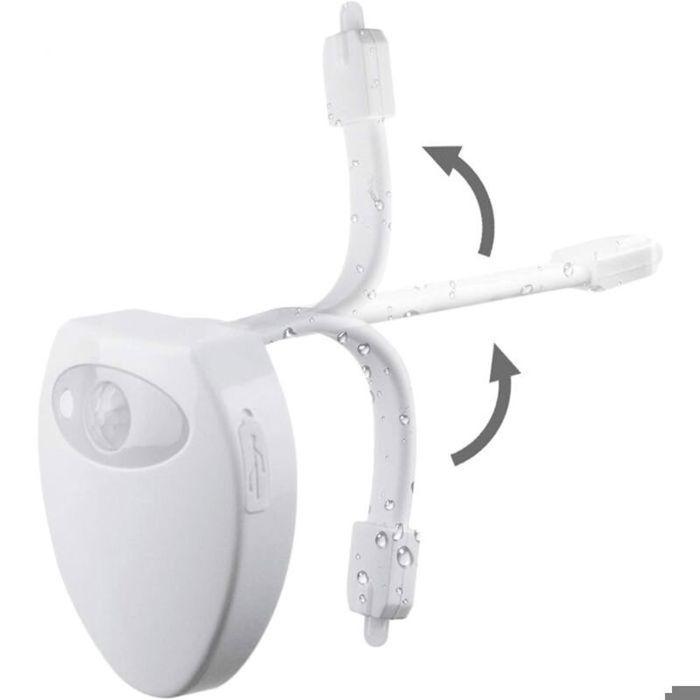 Waschbeckenleuchte - HONO - LED USB wiederaufladbar - Bewegungsmelder - Nachtlicht - Weiß