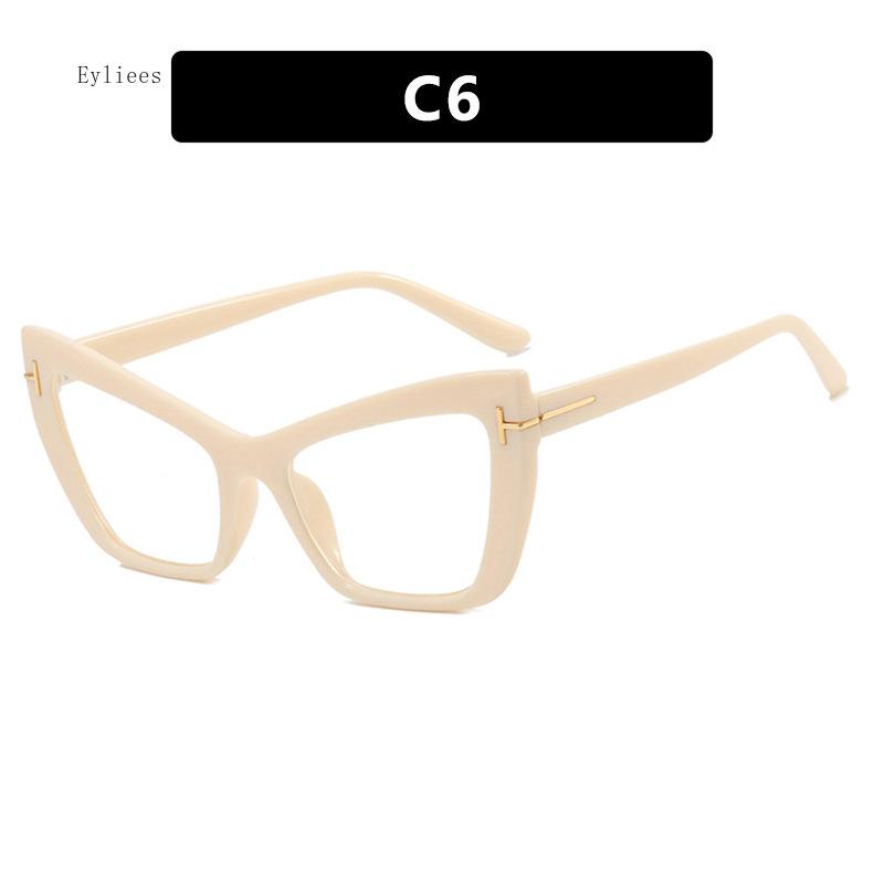 Cat Eye Frames Glasses Women Vintage Spectacle Frame Fashion Eyeglasses De Lectura Hombre Blue Light Blocking Glasses