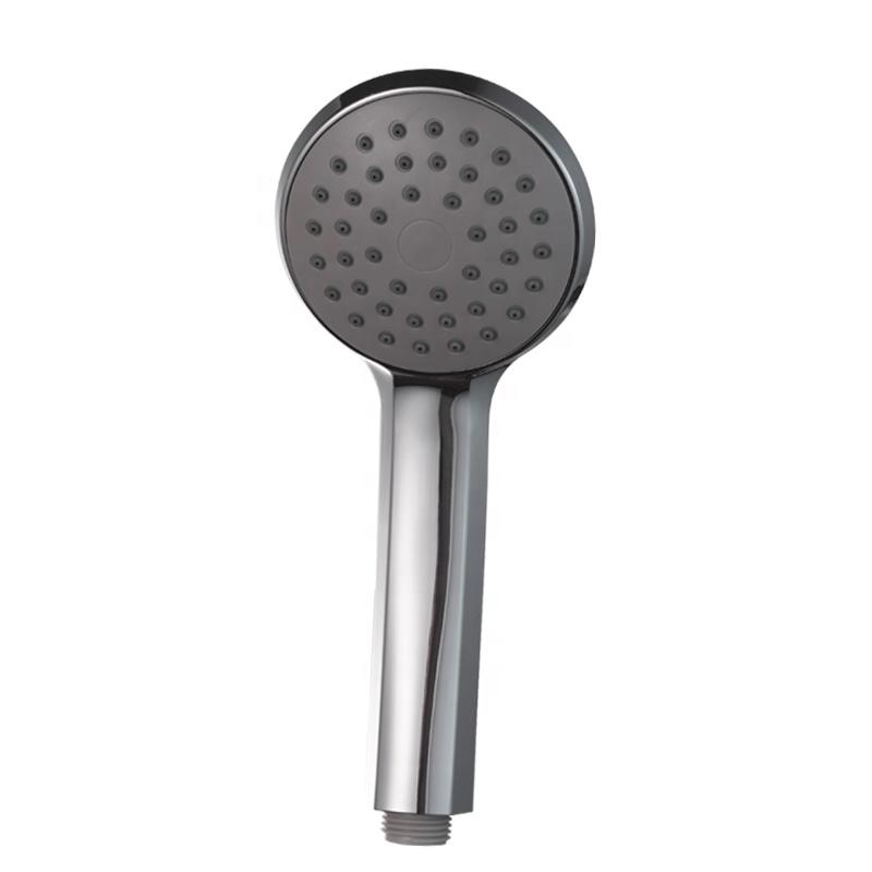 High Pressure ABS Chrome Anti Clog Handheld Shower Head Rainfall Spray Finish Bathroom Universal Fit