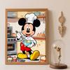 Diamond Art Painting Kit Diamond Baking Chef Crafts, Wall Art Crafts, Home Room Decoration
