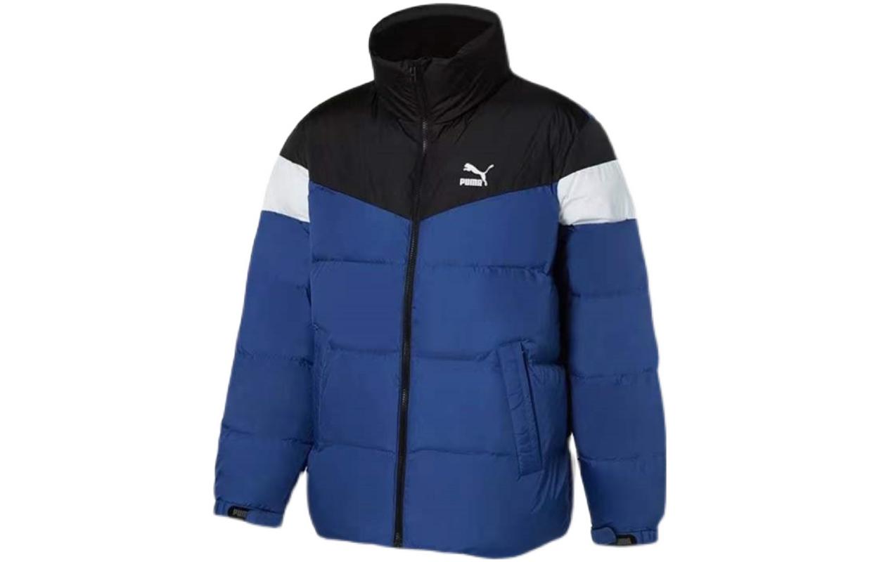 PUMA ESSENTIALS Пуховик Унисекс Черно-синий 928654-03 S