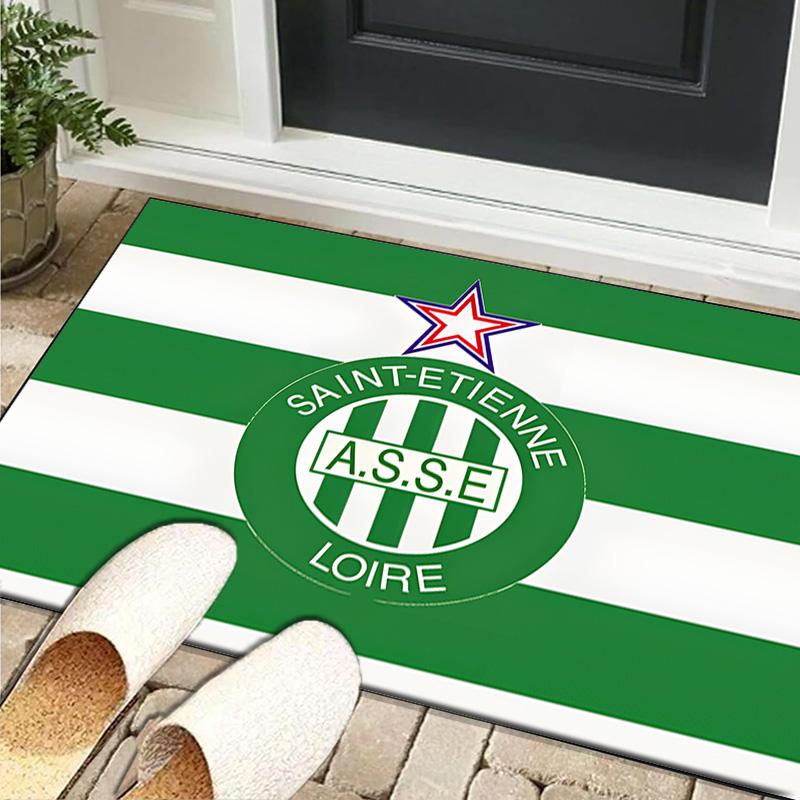 1PC rug Saint-etienne Football Club Carpet, Chair Rug,Area Rug for Office Bedroom living rooms bedroom, Doormat decor Christmas fan gifts