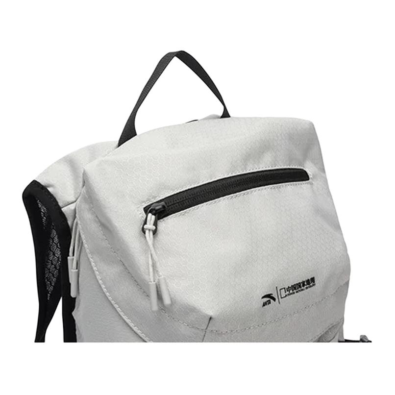 New Anta PU Backpack Unisex Tone Gray 192526164-2