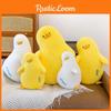 Trendy Duck Shape Soft Plush Toy With Long Plush Fur For Living Room And Gift