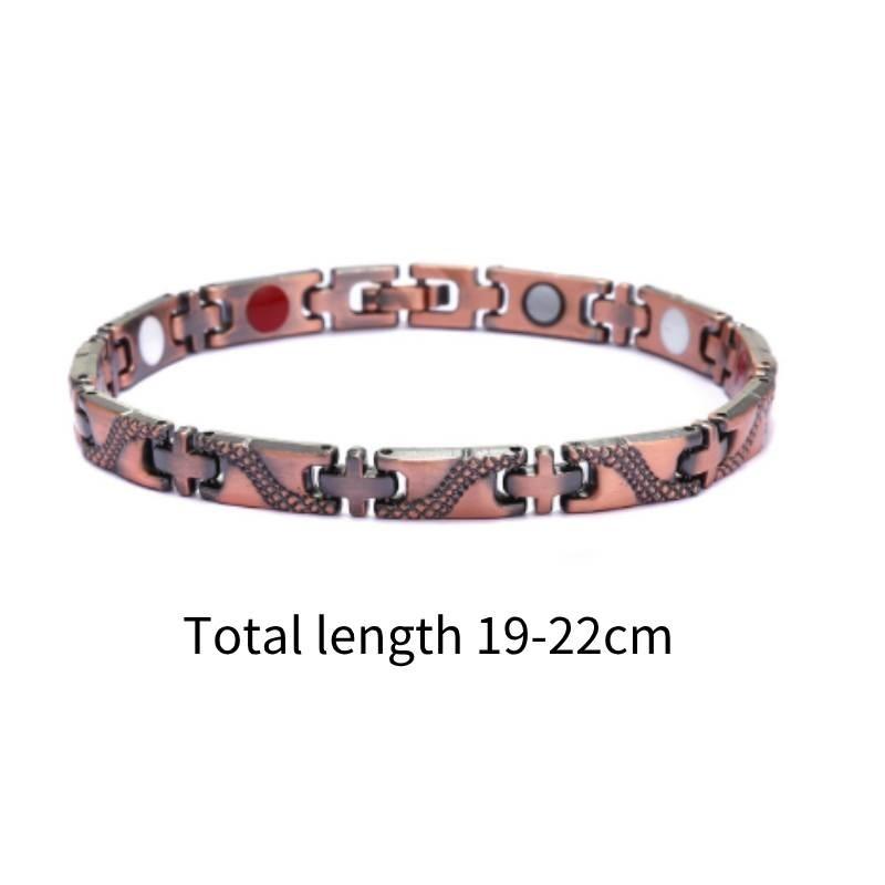 Alloy Material Bracelet With Electroplating Process Trendy Commuter Style