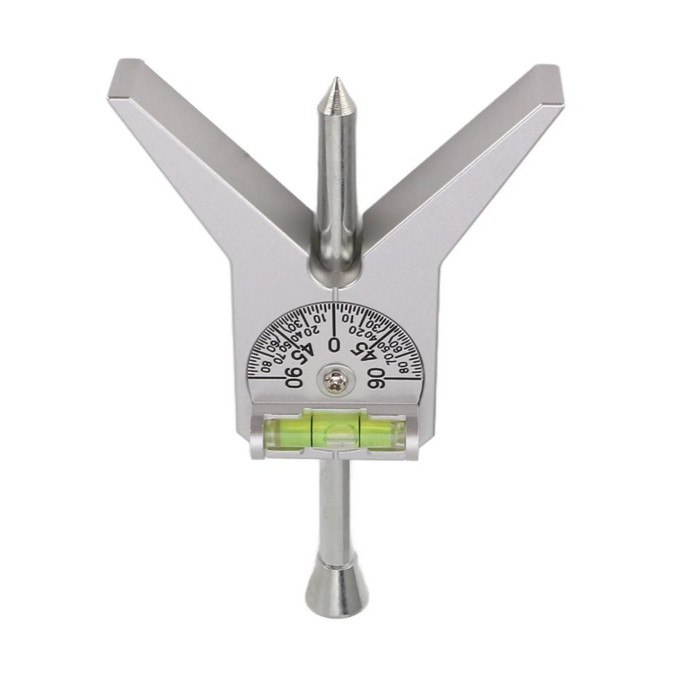 Y-Type Safety Pipe Center Finder Accurate Location Dial Bubble Protractor  Pipe Fitting Tools