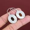 Mahogany Obsidian Earring Unique Vintage Earring Original Gemstone Handmade Earring 925 Sterling Silver Earring Dainty Jewelry Gifts For Her