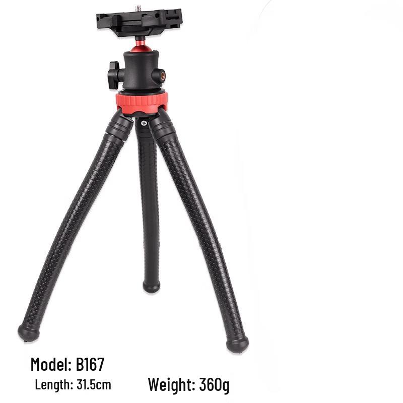 OLOEY Flexible Octopus Tripod with Clip