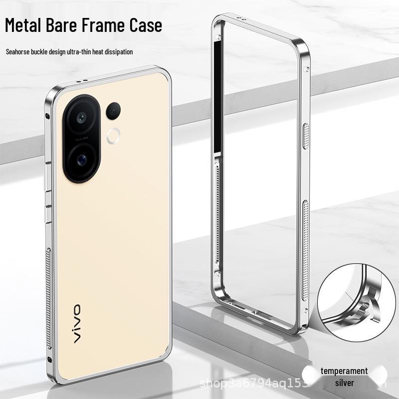 VIVO S30/S30 Pro Mini/X200FE Clamshell Metal Frame Phone Case
