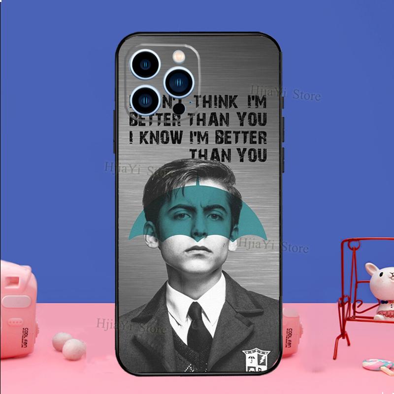 The Umbrella Academy Case For iPhone 16 15 13 11 12 14 Pro Max XS XR X Plus 13 mini Soft Cover Fundas Capa Shell