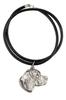 Beagle III - Necklace with Dog, Silver-plated Pendant for Dog Fan, Unique Jewelry by Brand