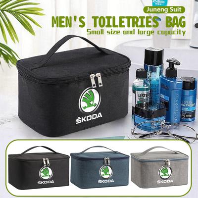 Wasserdichte Reise-Kulturtasche/Kosmetiktasche für Kamiq, Karoq, Octavia 2, 3, Rapid, Scala, Kami, Fabia VII