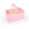 Foldable Storage Box with Cover Handle Design Large Capacity Stackable