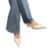 Herbst und Winter 2025 neue einfarbige spitze dünne Temperament dünner Absatz High Heel Einzelne Schuhe leichter Mund Damenschuhe Pendler Arbeit Damenschuhe